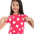 Diadora Girls Cotton Printed T-Shirt